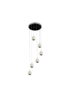 Подвесной светодиодный светильник Kink Light Берти 07866-6A,02