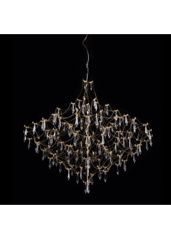 Подвесной светодиодный светильник Loft IT Mira 10259/1000 Gold Asfour