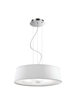 Подвесной светильник Ideal Lux Hilton SP4 Round Bianco 075501