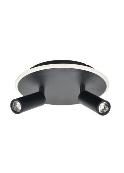 Потолочный светодиодный светильник Escada 20046SMA/02LED BK