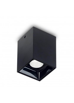 Потолочный светодиодный светильник Ideal Lux Nitro 10W Square Nero 206042