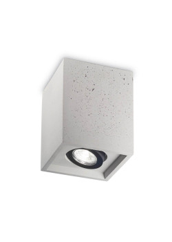 Потолочный светильник Ideal Lux Oak PL1 Square Cemento 150475