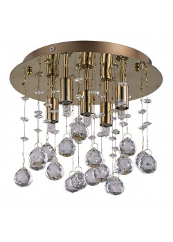 Потолочный светильник Ideal Lux Moonlight PL5 Oro 094663