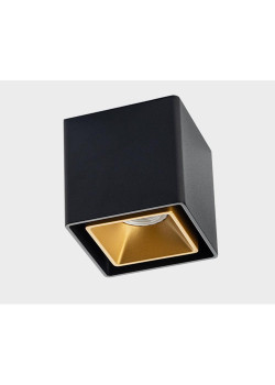 Потолочный светильник Italline FASHION FX1 black + FASHION FXR gold