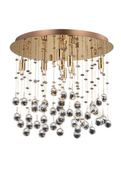Потолочный светильник Ideal Lux Moonlight PL8 Oro 080932