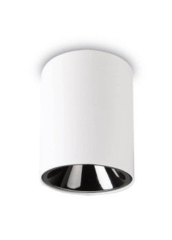 Потолочный светодиодный светильник Ideal Lux Nitro 15W Round Bianco 205977