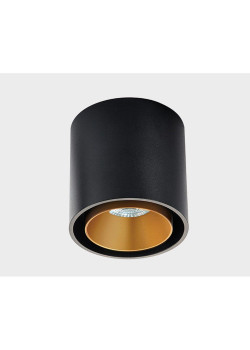 Потолочный светильник Italline SKY black + SKY R gold