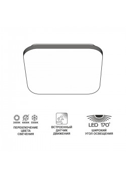 Потолочный светодиодный светильник Citilux Симпла CL714K24SV