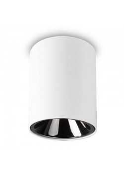 Потолочный светодиодный светильник Ideal Lux Nitro 10W Round Bianco 205991