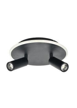 Потолочный светодиодный светильник Escada 20046SMA/02LED BK