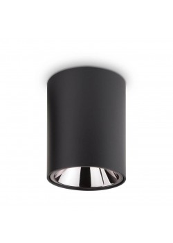 Потолочный светодиодный светильник Ideal Lux Nitro 10W Round Nero 206004