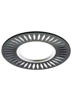 Встраиваемый светильник Ambrella light Classic A507 BK/AL