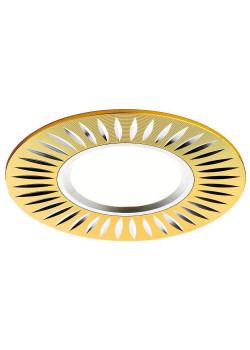 Встраиваемый светильник Ambrella light Classic A507 GD/AL