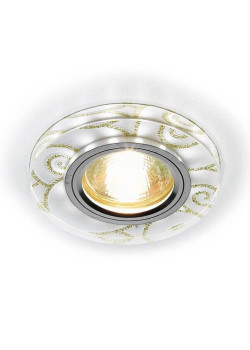 Встраиваемый светодиодный светильник Ambrella light Led S231 WH/G