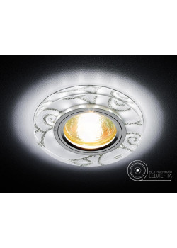 Встраиваемый светильник Ambrella light Crystal Spot S231 W/CH/M