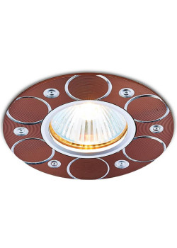 Встраиваемый светильник Ambrella light Alum A808 AL/BR
