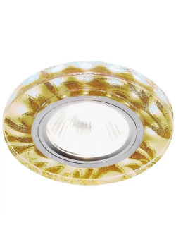 Встраиваемый светодиодный светильник Ambrella light Led S232 W/G