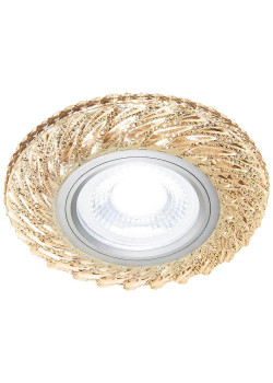 Встраиваемый светодиодный светильник Ambrella light Led S295 CH/WR