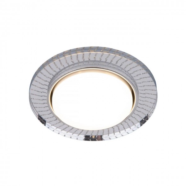 Встраиваемый светильник Elektrostandard 3033 GX53 CL/SL прозрачный/серебро a045484