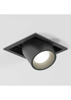 Встраиваемый светодиодный светильник Elektrostandard Conner 25087/LED 8W 4000K черный a063994