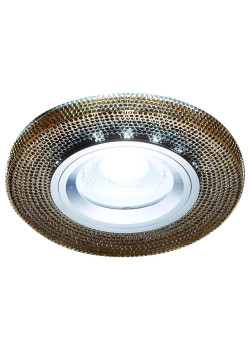 Встраиваемый светодиодный светильник Ambrella light Led S290 BK