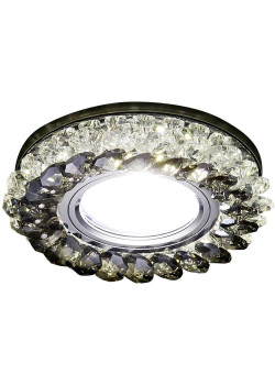 Встраиваемый светодиодный светильник Ambrella light Led S701 CL/GD/WH