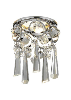 Встраиваемый светильник Ambrella light Crystal K2222 CH/CL