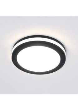 Встраиваемый светодиодный светильник Elektrostandard DSKR80 5W 4200K черный a049707