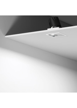 Встраиваемый светодиодный светильник Elektrostandard Inline 25091/LED 10W 4000K белый/хром a064614