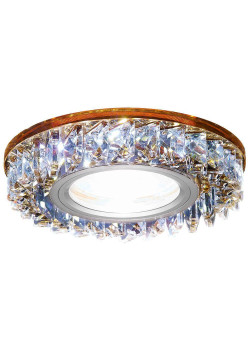 Встраиваемый светодиодный светильник Ambrella light Led S255 BR