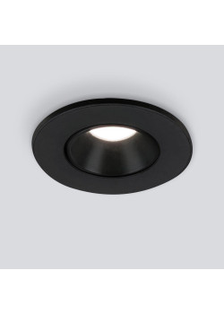 Встраиваемый светодиодный светильник Elektrostandard 25025/Led 3W 4200K BK черный a056777