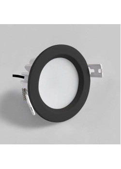 Встраиваемый светодиодный светильник Italline IT08-8018 black 3000K