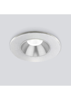Встраиваемый светодиодный светильник Elektrostandard 25025/Led 3W 4200K SL серебро a056779