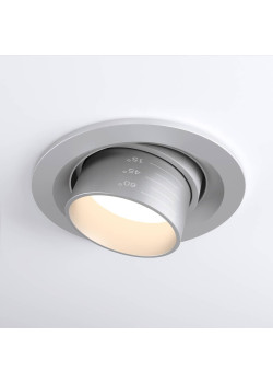 Встраиваемый светодиодный светильник Elektrostandard 9920 LED 15W 4200K серебро a052479
