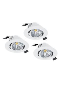 Встраиваемый светодиодный светильник Eglo Saliceto (3 шт) 33391