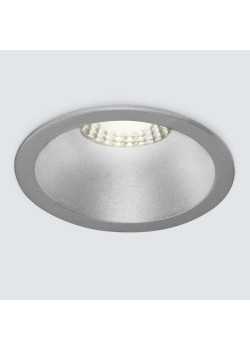 Встраиваемый светодиодный светильник Elektrostandard 15266/LED серебряный a055720