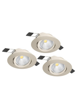 Встраиваемый светодиодный светильник Eglo Saliceto (3 шт) 900746