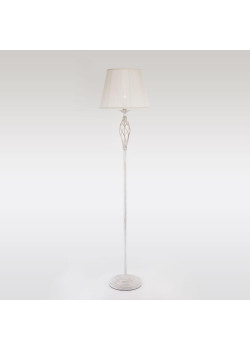 Торшер Eurosvet 01003/1 белый с золотом