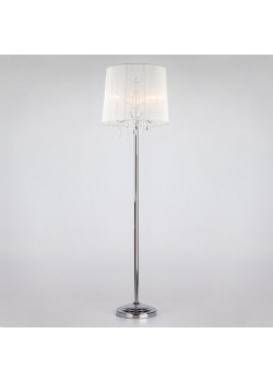 Торшер Eurosvet 2045/3F хром/белый