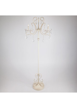 Торшер Eurosvet 12205/3F белый Strotskis