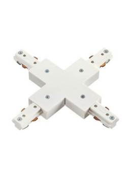 Соединитель крестовой Italline WSO 75 white