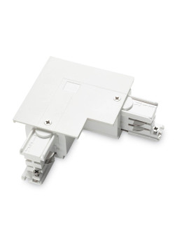 Коннектор L-образный правый Ideal Lux Link Trim L-Connector Right Wh On-Off 188096