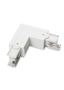 Коннектор L-образный правый Ideal Lux Link Trimless L-Connector Rig Wh On-Off 169736
