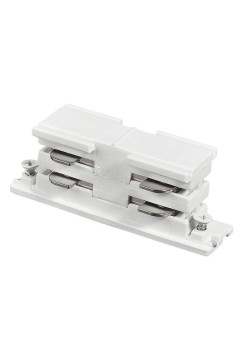 Коннектор прямой Ideal Lux Link Electrified Connector Wh On-Off 169637