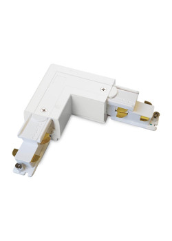 Коннектор L-образный левый Ideal Lux Link Trimless L-Connector Left WH Dali 246604