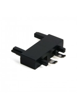 Коннектор для 4-стороннего соединителя накладного шинопровода Elektrostandard Flat Magnetic 85004/00 черный a063739