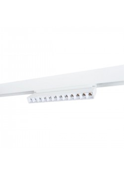 Трековый светодиодный светильник Arte Lamp Linea A4668PL-1WH