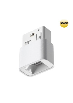 Трековый светильник Novotech для низковольтного шинопровода IP20 LED 3W 48V 3000K 120Лм FLUM 359512