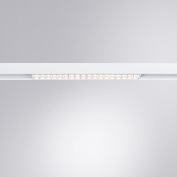 Трековый светодиодный светильник Arte Lamp Linea A4635PL-1WH