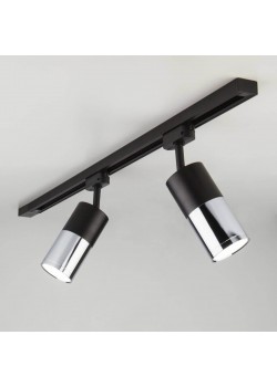 Трековый светодиодный светильник Elektrostandard Avantag черный матовый/хром 6W LTB27 a040961